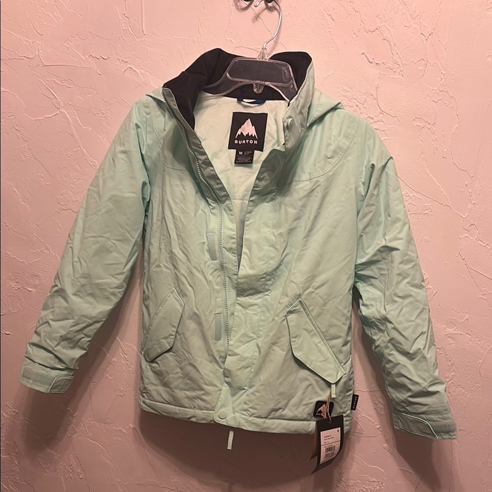Burton Kids Jewel Green Snow Jacket.